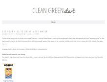 Tablet Screenshot of cleangreenstart.com